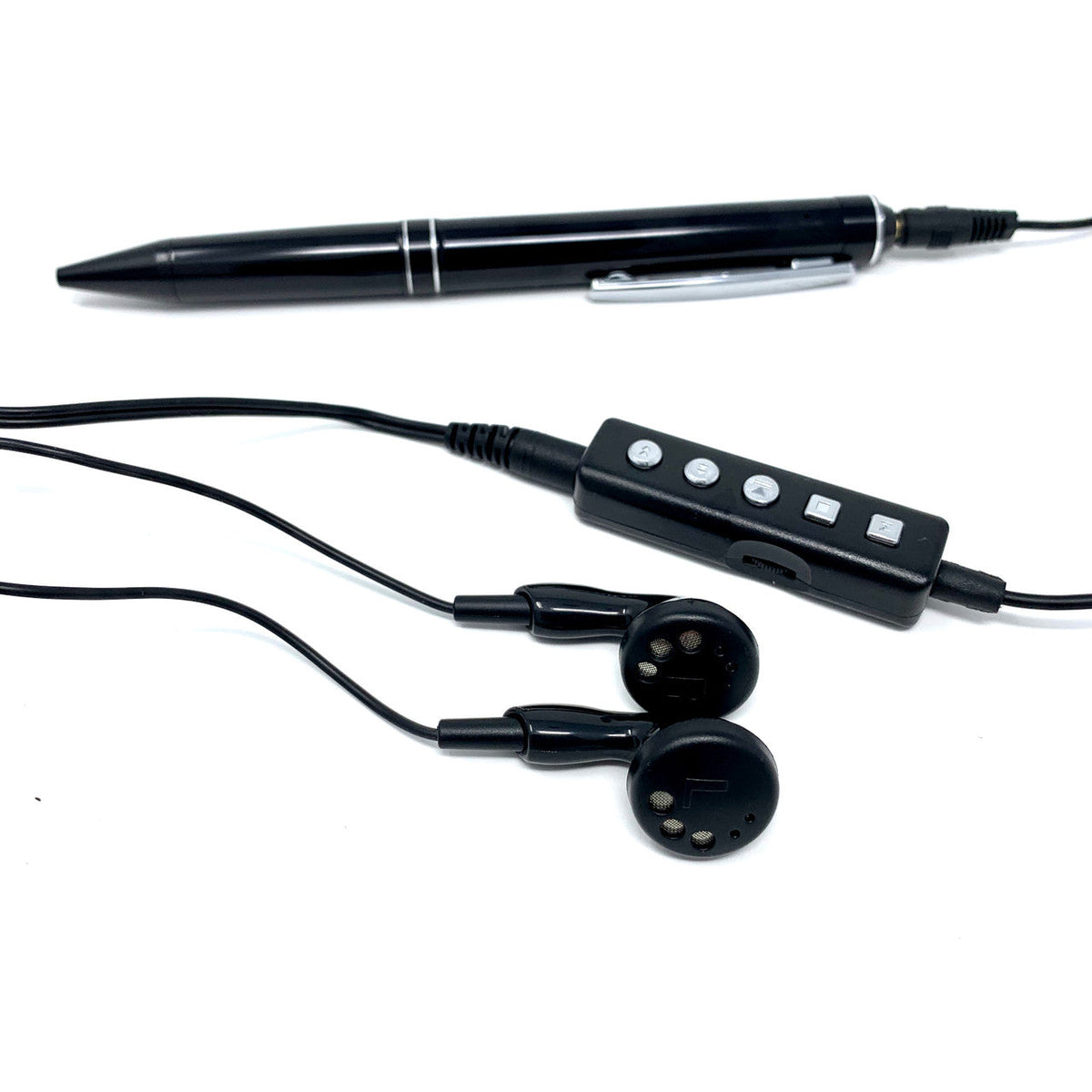 Pen recorder VP-79 with earphones and playback controller