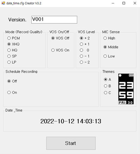Audio Recording Wrist Watch SR-600 view 6