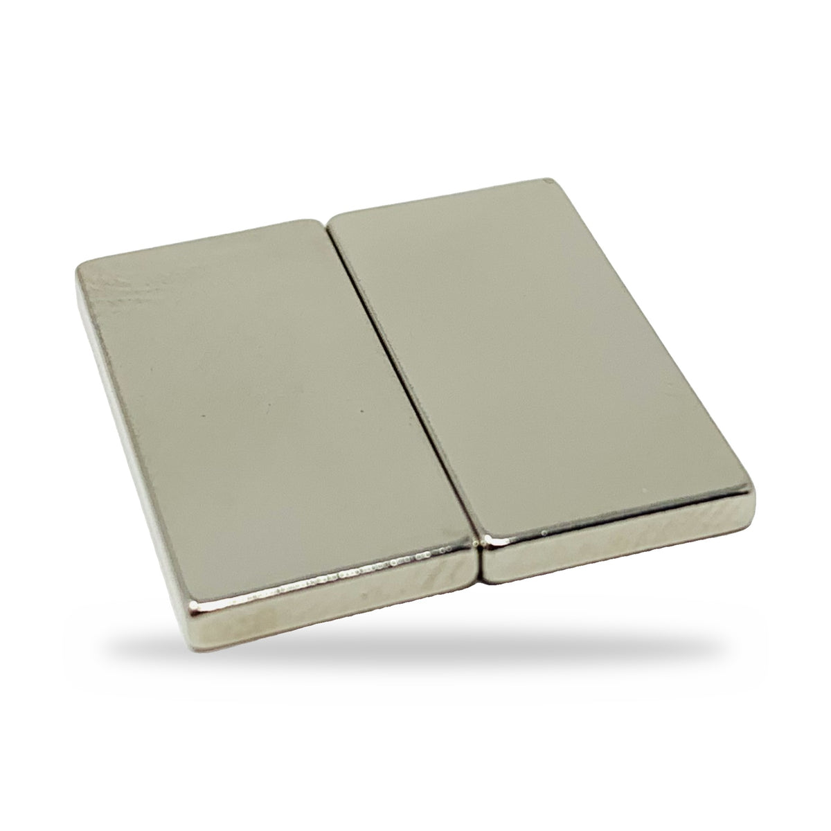 Two rectangular neodymium replacement magnets for the VR-500 recorder, side by side